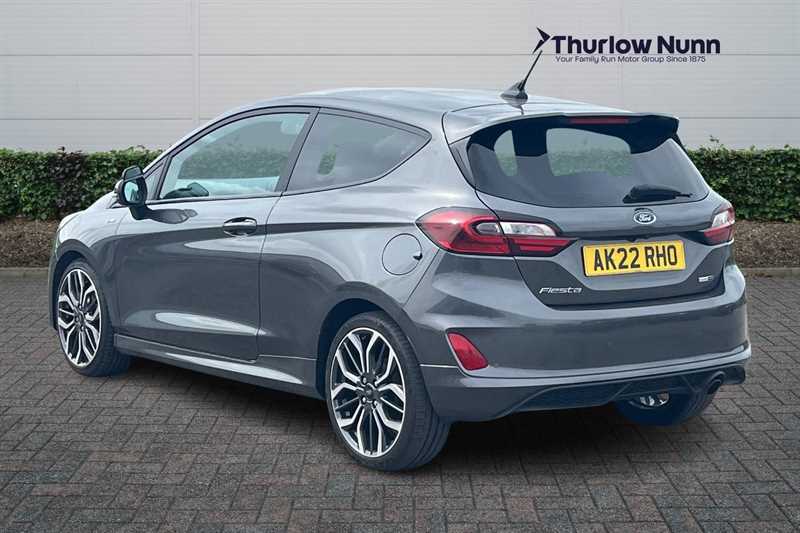 Ford Fiesta 1.0T Ecoboost Mhev St-line Vignale Hatchback P AK22RHO Grey #5