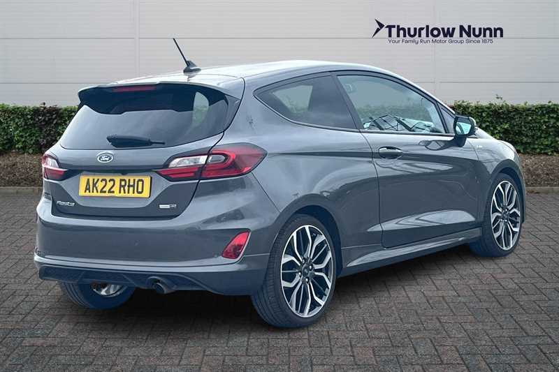 Ford Fiesta 1.0T Ecoboost Mhev St-line Vignale Hatchback P AK22RHO Grey #3