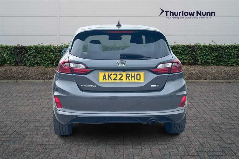 Ford Fiesta 1.0T Ecoboost Mhev St-line Vignale Hatchback P AK22RHO Grey #4