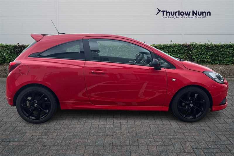 Vauxhall Corsa 1.4I Ecotec Sri VX Line Nav Black Hatchback Pe KS69GNU Red #2