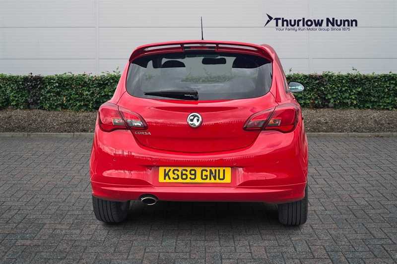 Vauxhall Corsa 1.4I Ecotec Sri VX Line Nav Black Hatchback Pe KS69GNU Red #4