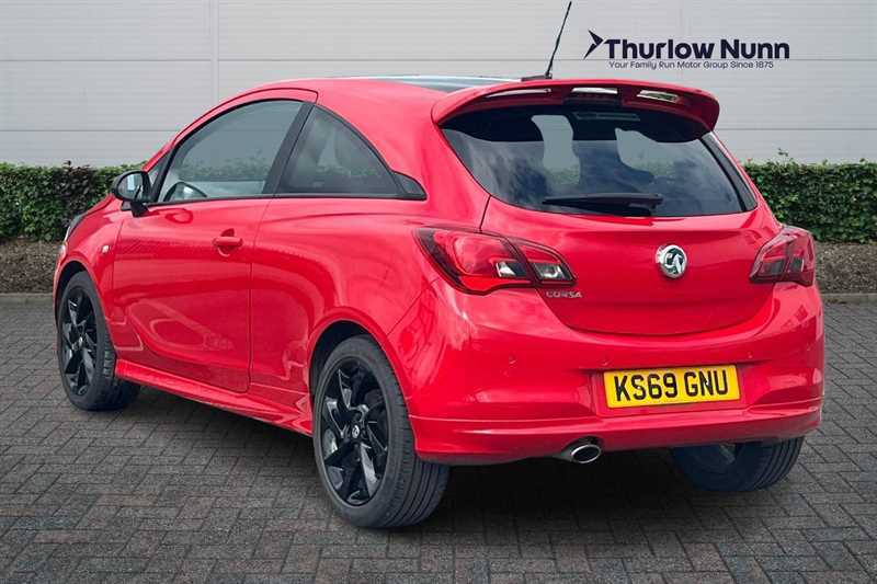Vauxhall Corsa 1.4I Ecotec Sri VX Line Nav Black Hatchback Pe KS69GNU Red #5