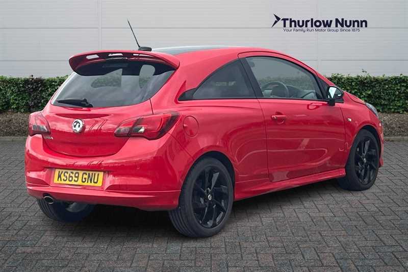 Vauxhall Corsa 1.4I Ecotec Sri VX Line Nav Black Hatchback Pe KS69GNU Red #3