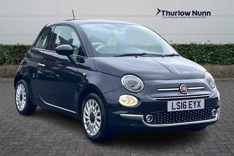 Fiat 500 Lounge 1.2 Dualogic Startstop 69Bhp Black