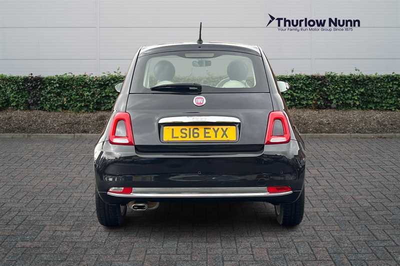 Fiat 500 Lounge 1.2 Dualogic Startstop 69Bhp LS16EYX Black #4