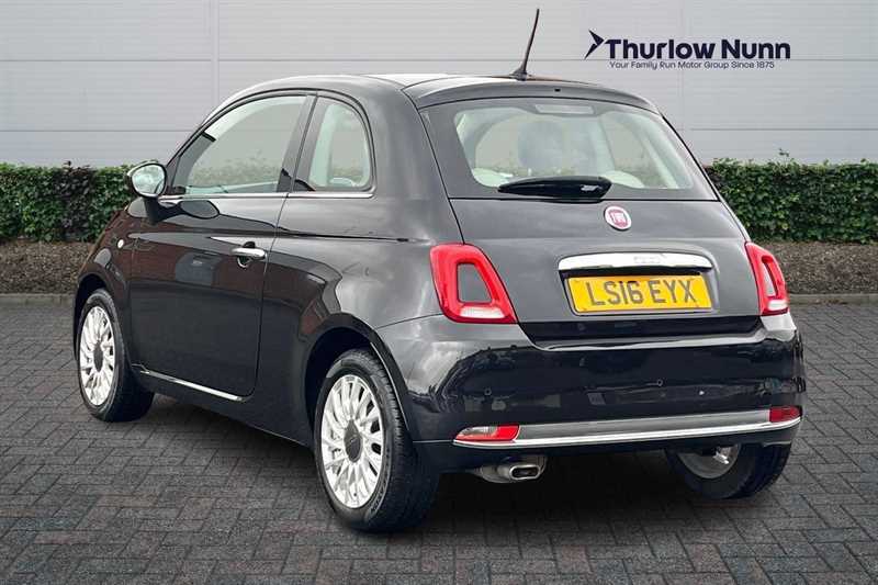 Fiat 500 Lounge 1.2 Dualogic Startstop 69Bhp LS16EYX Black #5