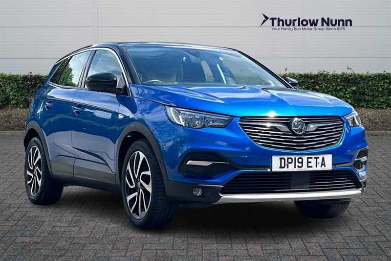 Vauxhall Grandland X 1.2I Turbo 130 Ps Elite Nav Suv Blue