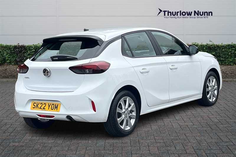 Vauxhall Corsa 1.2I 75 Ps Se Edition Hatchback SK22YOM White #3