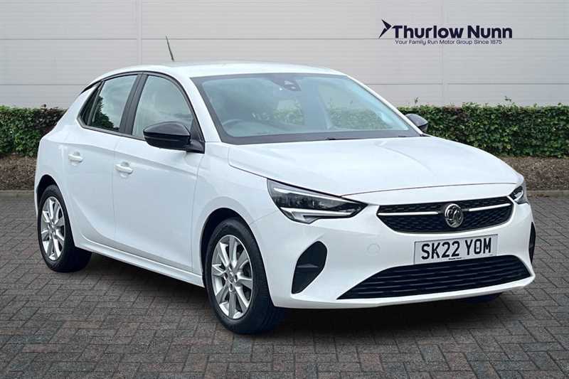 Vauxhall Corsa 1.2I 75 Ps Se Edition Hatchback White