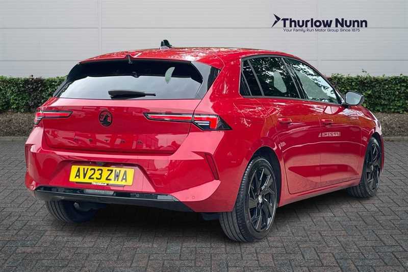 Vauxhall Astra 1.2 Turbo Gs Hatchback Euro 6 S AV23ZWA Red #3