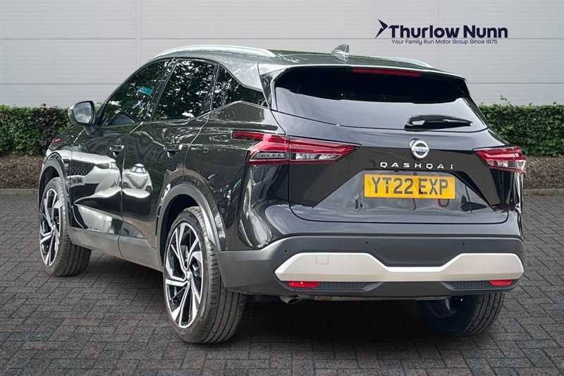 Nissan Qashqai 1.3 Dig-t Mhev Tekna Suv Hybrid Xtron YT22EXP Black #5