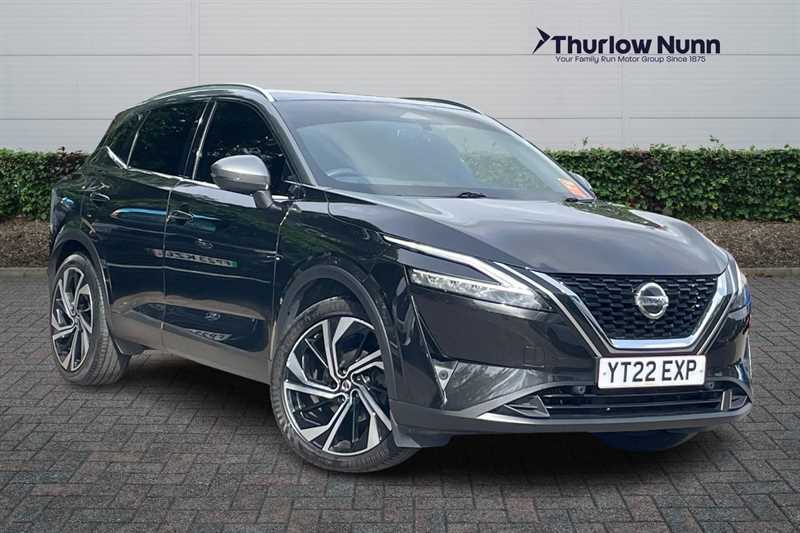 Nissan Qashqai 1.3 Dig-t Mhev Tekna Suv Hybrid Xtron YT22EXP Black