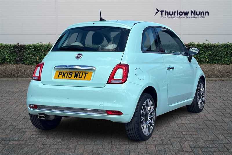 Fiat 500 1.2 Lounge Hatchback Euro 6 Ss Green #3