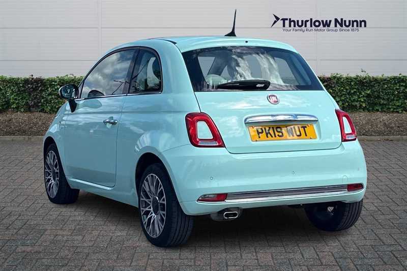 Fiat 500 1.2 Lounge Hatchback Euro 6 Ss Green #5