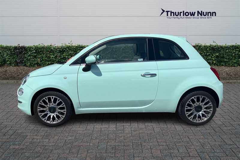 Fiat 500 1.2 Lounge Hatchback Euro 6 Ss Green #6