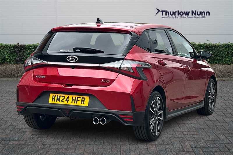 Hyundai I20 1.0 T-gdi Mhev N Line Hatchback Hybrid KM24HFR Red #3