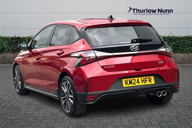 Hyundai I20 1.0 T-gdi Mhev N Line Hatchback Hybrid KM24HFR Red #5