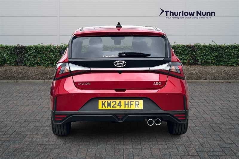 Hyundai I20 1.0 T-gdi Mhev N Line Hatchback Hybrid KM24HFR Red #4