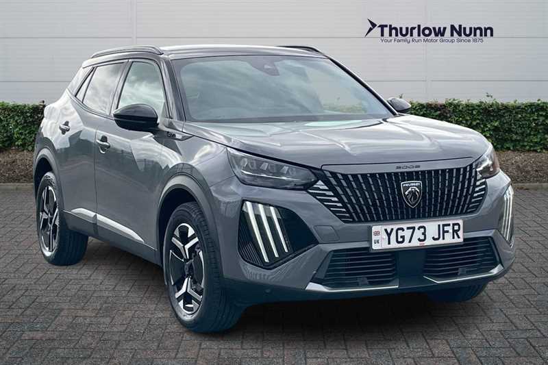 Peugeot 2008 1.2 Puretech Gt Suv Eat Euro 6 Ss 1 YG73JFR Grey