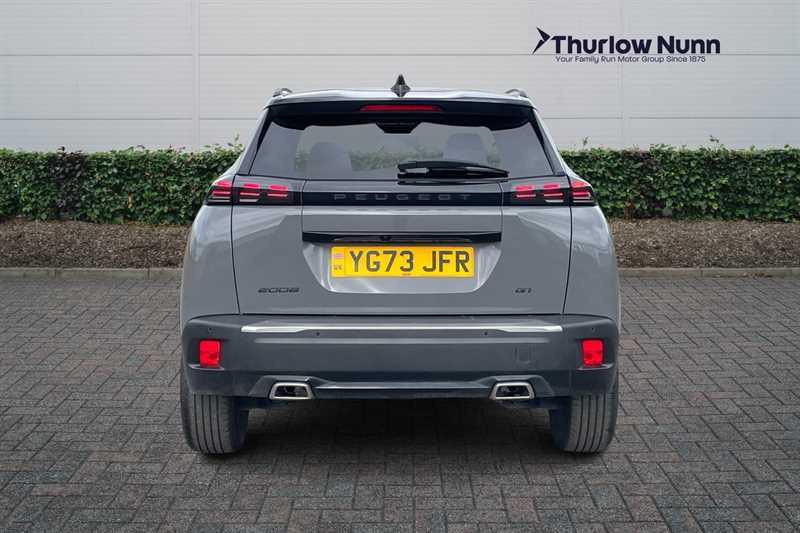Peugeot 2008 1.2 Puretech Gt Suv Eat Euro 6 Ss 1 YG73JFR Grey #5