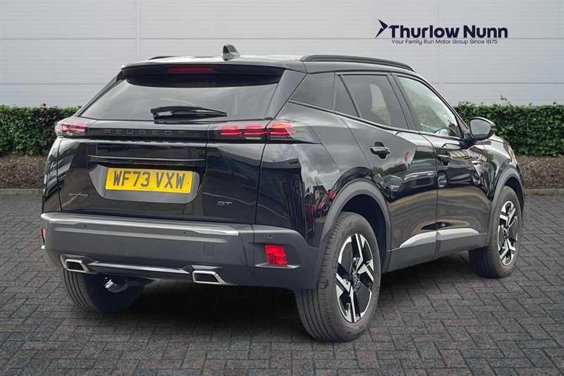 Peugeot 2008 1.2 Puretech Gt Suv Eat Euro 6 Ss 1 WF73VXW Black #3