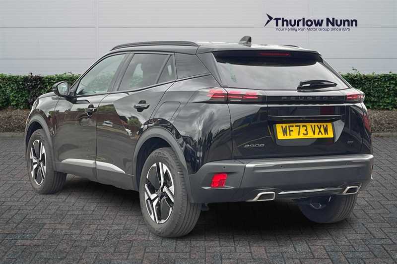 Peugeot 2008 1.2 Puretech Gt Suv Eat Euro 6 Ss 1 WF73VXW Black #5