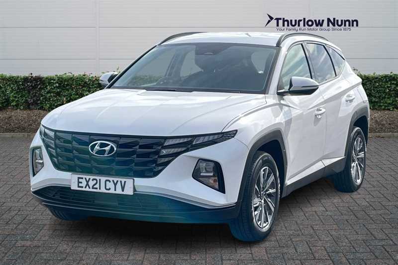Hyundai Tucson 1.6 H T-gdi Se Connect Suv Hybrid EX21CYV White #4
