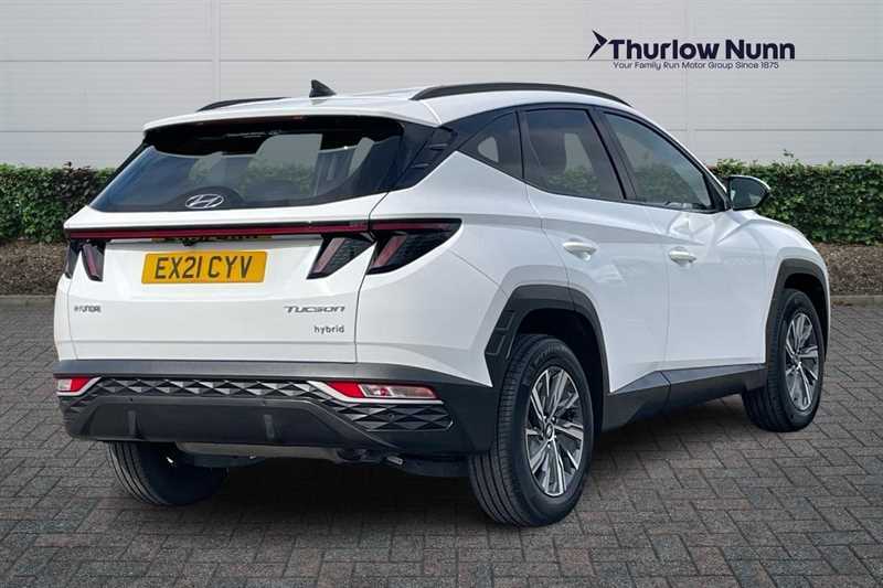 Hyundai Tucson 1.6 H T-gdi Se Connect Suv Hybrid EX21CYV White #6