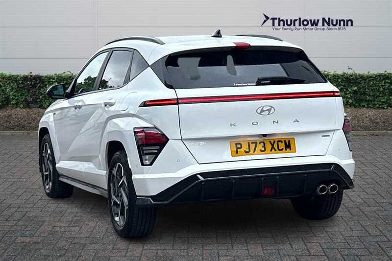 Hyundai Kona 1.6 H-gdi N Line S Suv Hybrid Dct Euro PJ73XCM White #5