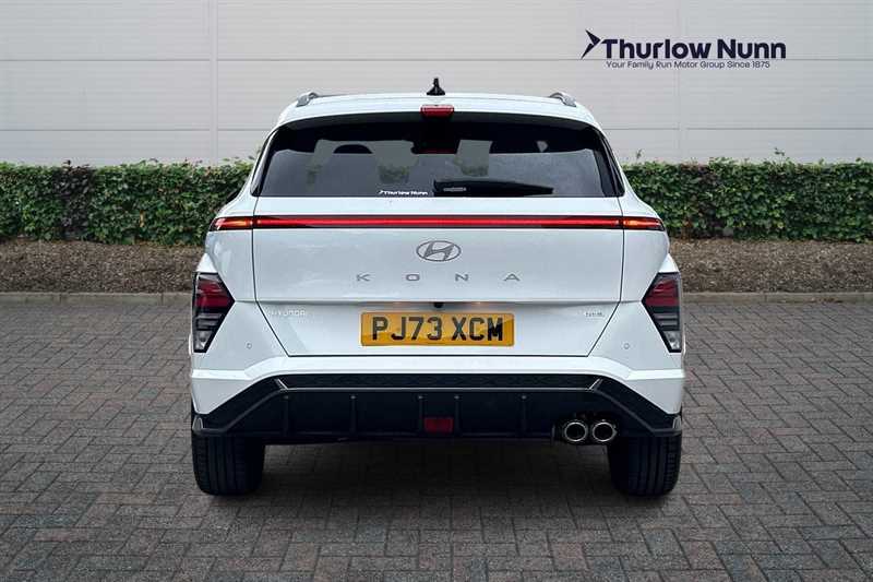 Hyundai Kona 1.6 H-gdi N Line S Suv Hybrid Dct Euro PJ73XCM White #4