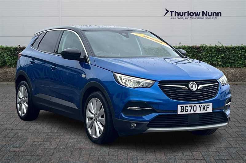 Vauxhall Grandland X 1.5 Turbo D Blueinjection Elite Nav Suv Blue