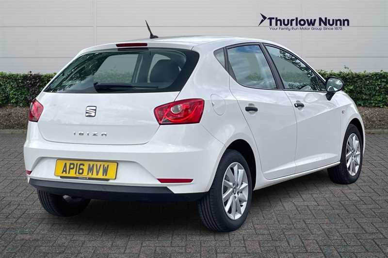 Seat Ibiza 1.0 Sol Hatchback Euro 6 75 Ps AP16MVW White #3