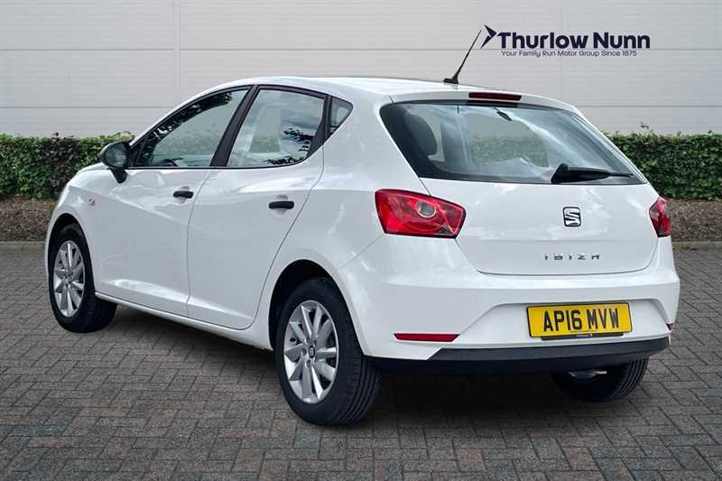 Seat Ibiza 1.0 Sol Hatchback Euro 6 75 Ps AP16MVW White #5