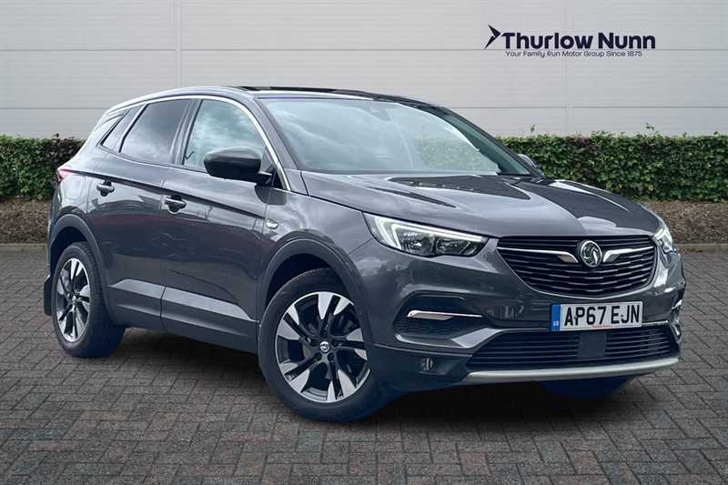 Vauxhall Grandland X 1.2 Turbo Sport Nav Suv Euro 6 Grey