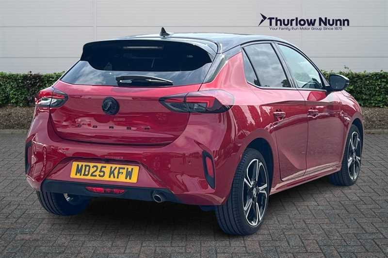 Vauxhall Corsa 1.2 Turbo Ultimate Hatchback Euro MD25KFW Red #3