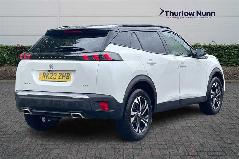 Peugeot 2008 1.2 Puretech Gt Suv Euro 6 Ss RK23ZHB White #3