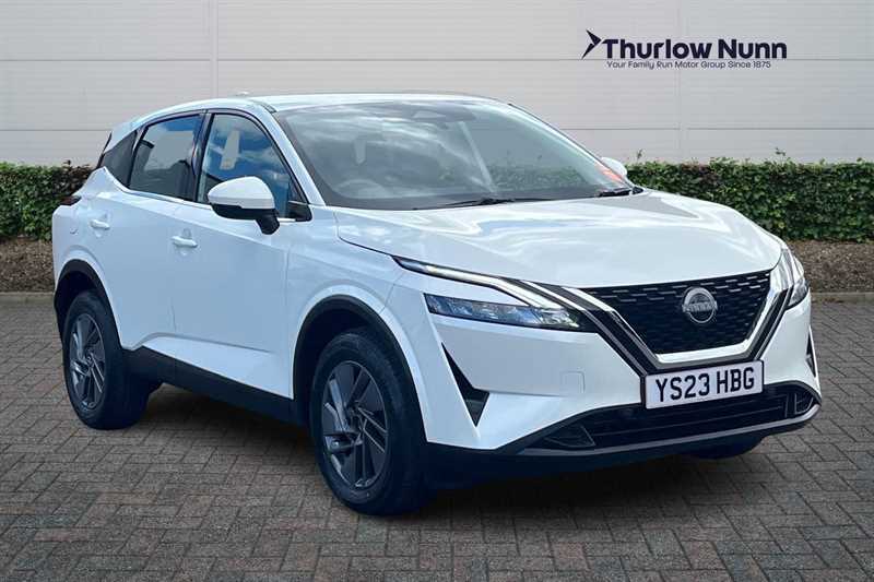 Nissan Qashqai Acenta Premium 1.3 Dig-t Hybrid Startstop 140Ps YS23HBG White