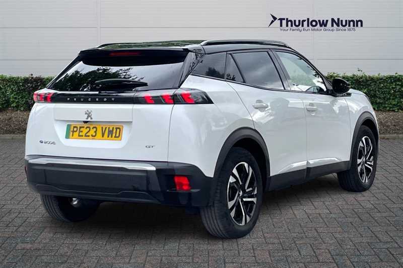 Peugeot e-2008 50Kwh Gt Suv 7Kw Charger 136 White #3