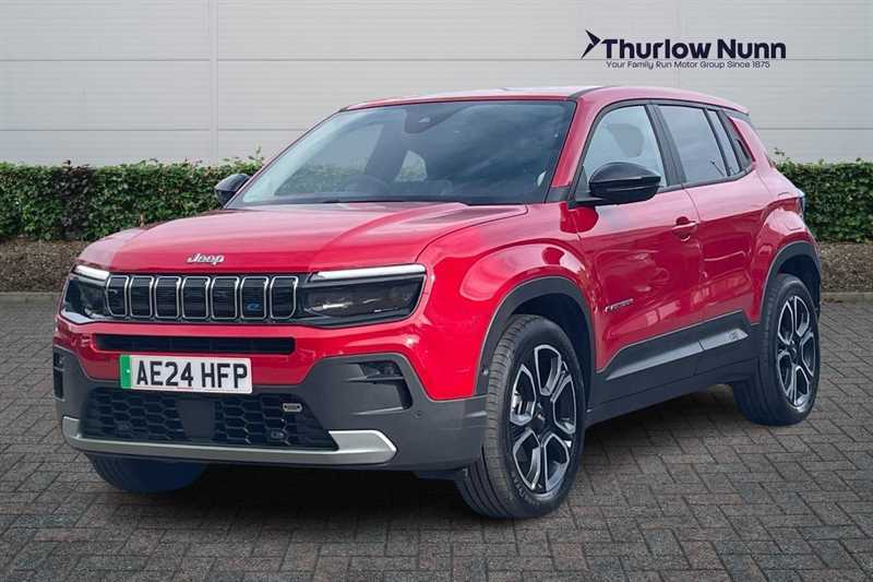 Jeep Avenger 54Kwh Summit Suv 156 Ps AE24HFP Red #6