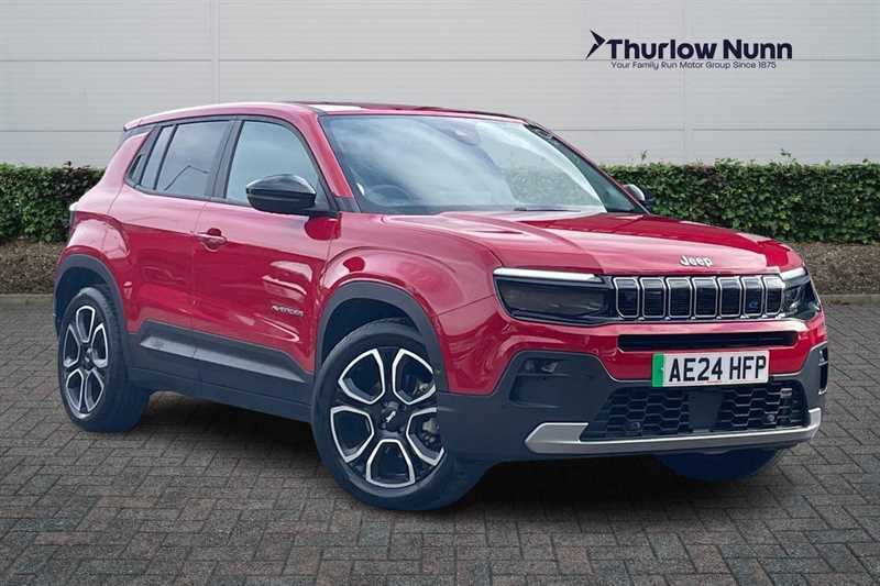 Jeep Avenger 54Kwh Summit Suv 156 Ps Red