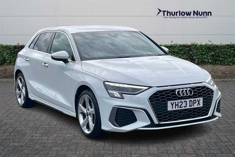 Audi A3 1.0 Tfsi 30 S Line Sportback Eur White