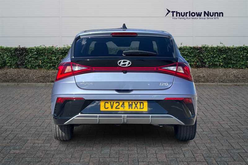 Hyundai I20 1.0 T-gdi Ultimate Hatchback Dct Euro 6 CV24WXD Blue #4