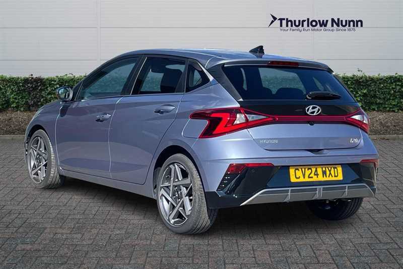 Hyundai I20 1.0 T-gdi Ultimate Hatchback Dct Euro 6 CV24WXD Blue #5