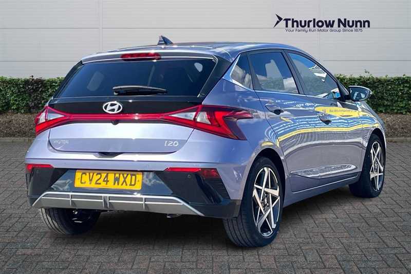 Hyundai I20 1.0 T-gdi Ultimate Hatchback Dct Euro 6 CV24WXD Blue #3