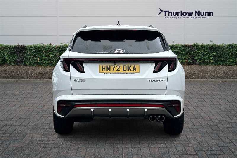 Hyundai Tucson 1.6 T-gdi Mhev N Line Suv Hybrid Dct Eu HN72DKA White #4