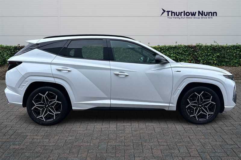 Hyundai Tucson 1.6 T-gdi Mhev N Line Suv Hybrid Dct Eu HN72DKA White #2