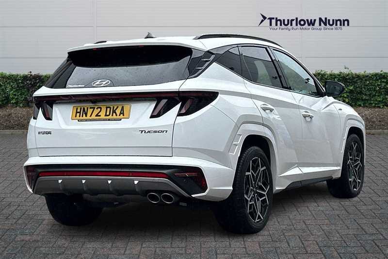 Hyundai Tucson 1.6 T-gdi Mhev N Line Suv Hybrid Dct Eu HN72DKA White #3