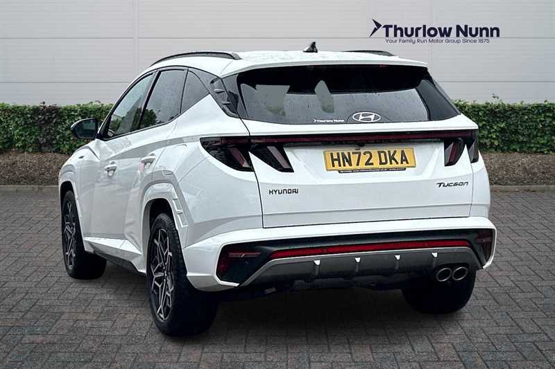 Hyundai Tucson 1.6 T-gdi Mhev N Line Suv Hybrid Dct Eu HN72DKA White #5