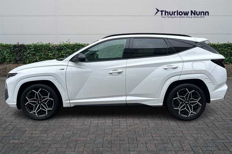 Hyundai Tucson 1.6 T-gdi Mhev N Line Suv Hybrid Dct Eu HN72DKA White #6