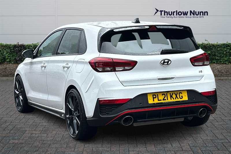 Hyundai I30 2.0 T-gdi N Performance Hatchback Dct E PL21KXG White #5